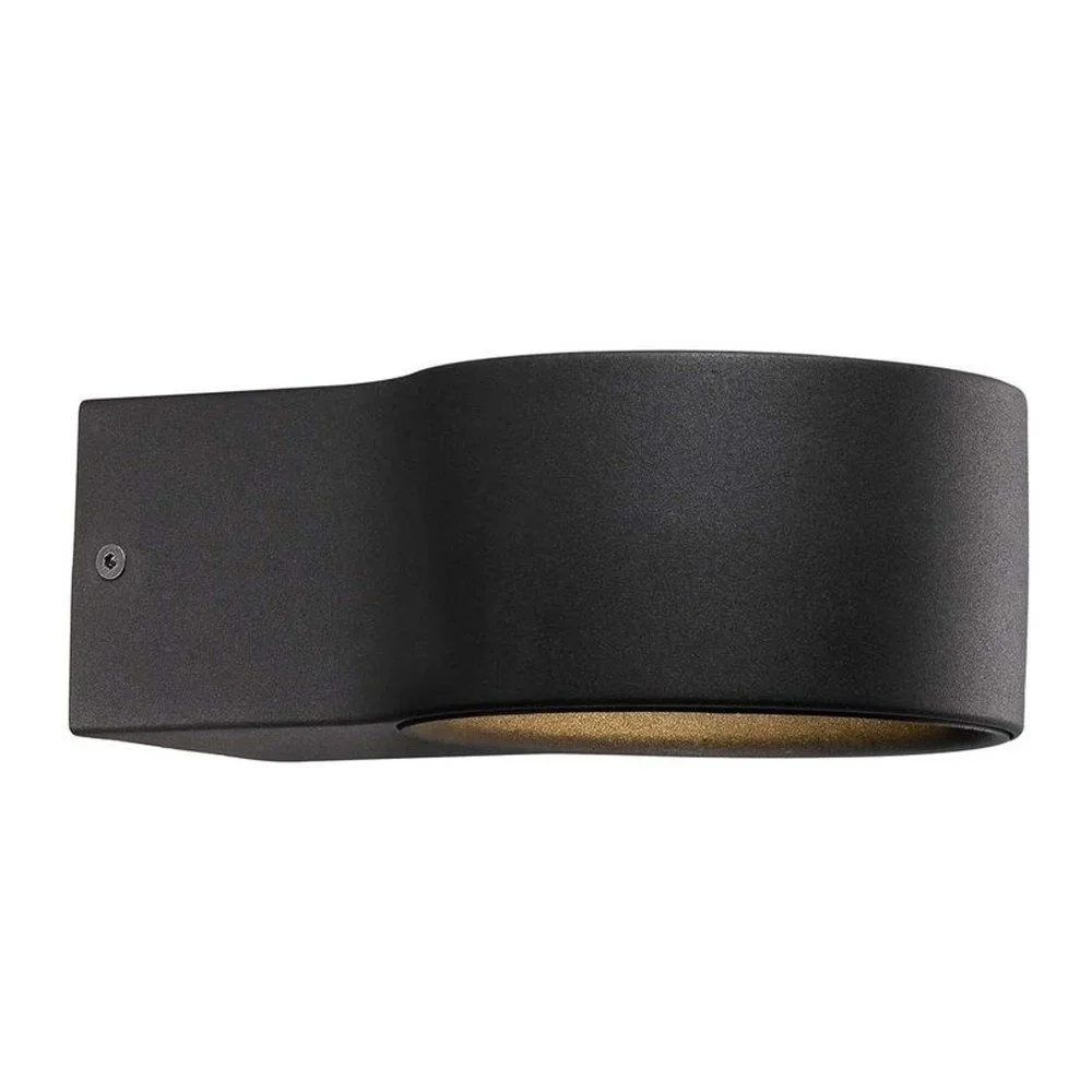 Černé zahradní světlo Nordlux Ring v:779528
