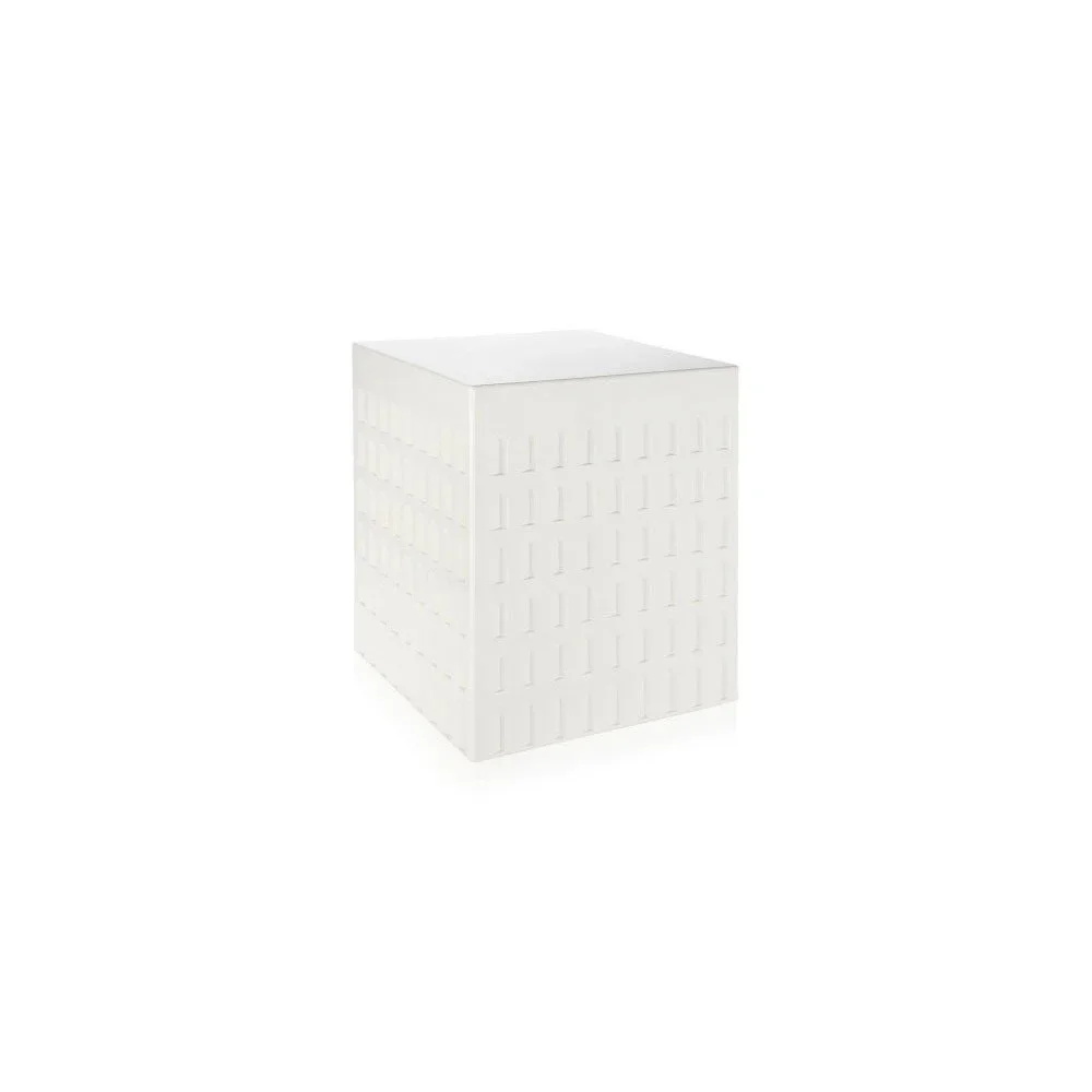 Bílý odkládací stolek Kartell Eur v:1073722