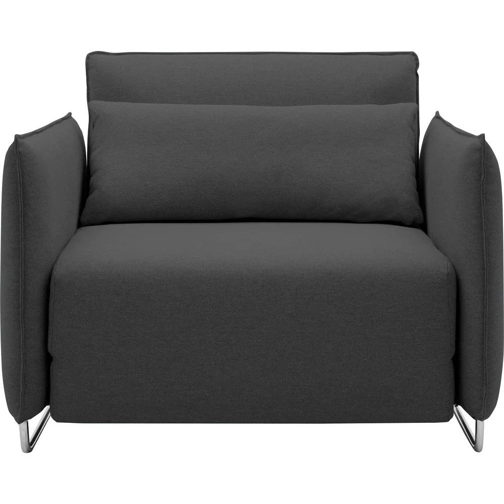 Antracitové rozkládací křeslo Softline Cord v:1373173 Antracitové rozkládací křeslo Softline Cord v:1373173