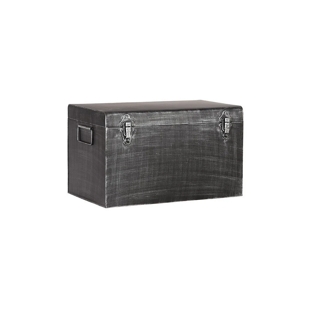 Černý kovový úložný box LABEL51, délka 40 cm v:1229060