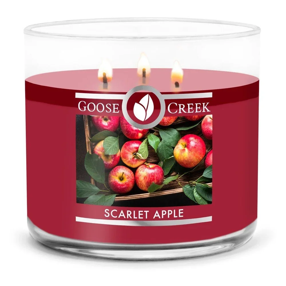 Vonná svíčka Goose Creek Scarlet Apple, doba hoření 35 h v:1437771