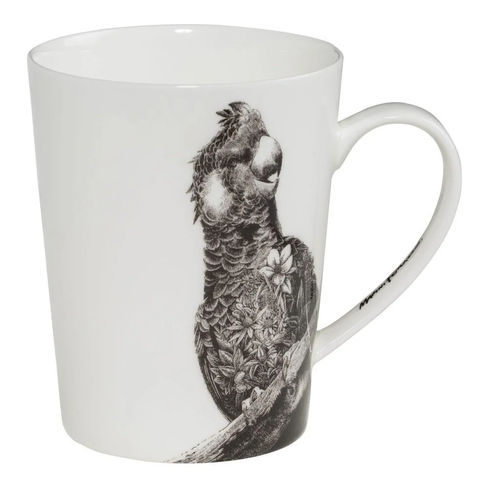 Hrnek z kostního porcelánu Maxwell & Williams Marini Ferlazzo Carnaby's Cocatoo, 460 ml v:1117874