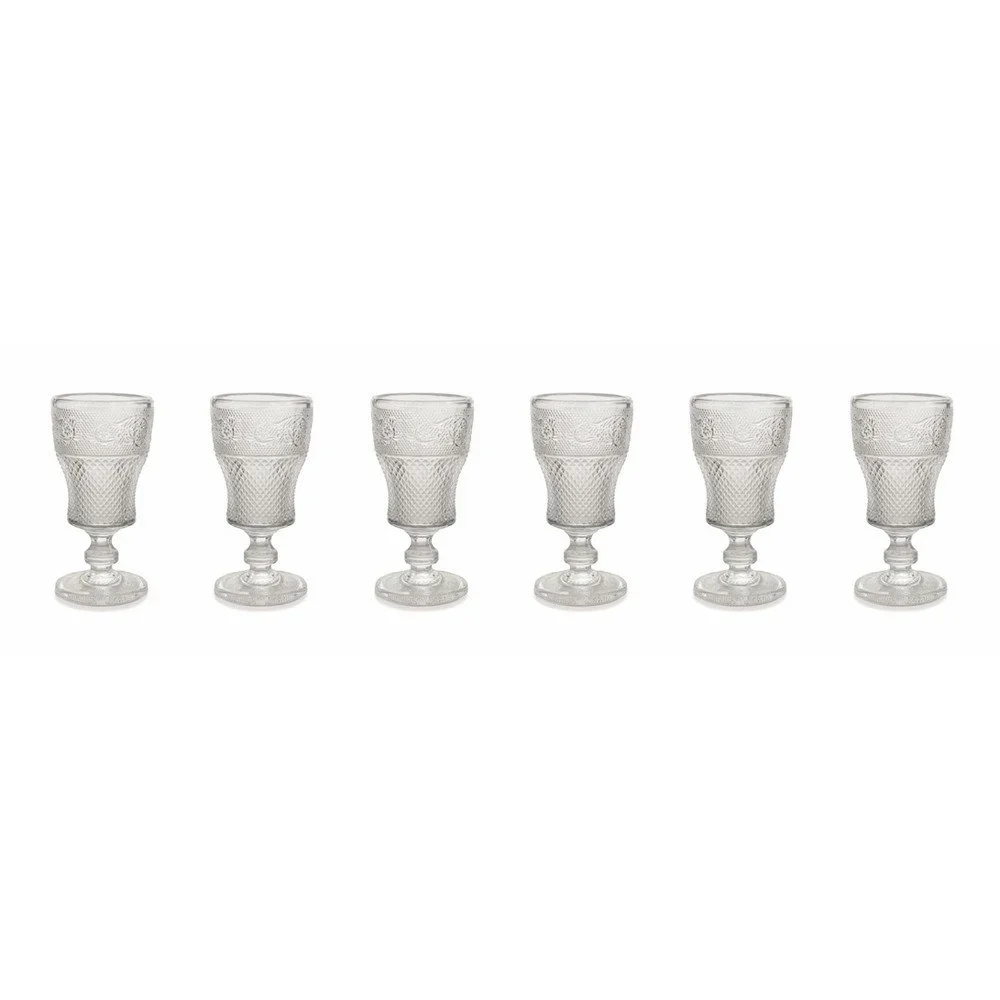 Sada 6 sklenic na víno Villa d'Este Prisma, 140 ml v:1205656