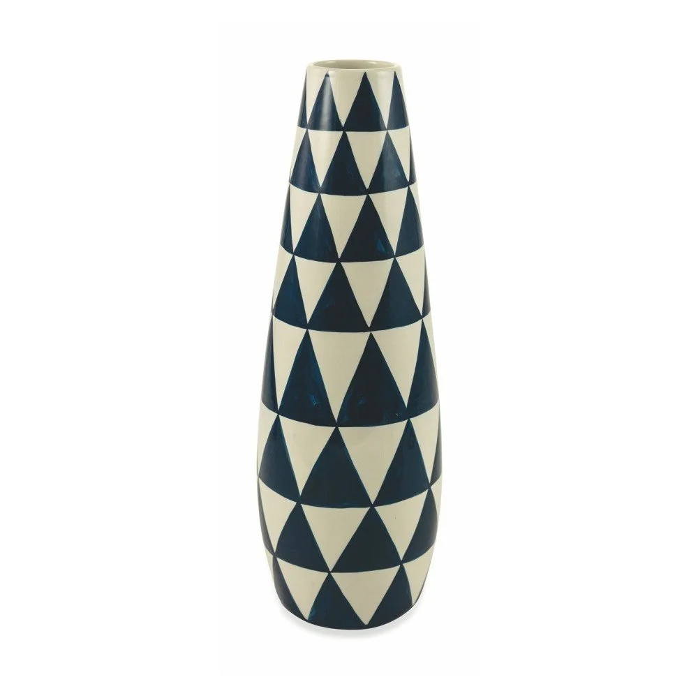 Dekorativní váza z dolomitu VDE Tivoli 1996 Tribe Blue, výška 38,5 cm v:1311460