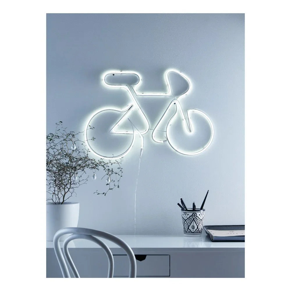 Bílá LED dekorace Markslöjd Bicycle v:1239268