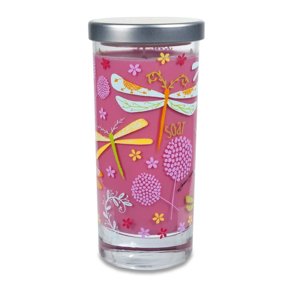 Vonná svíčka Glass Bridgewater Candle, vůně lesních plodů, jablka a fialek v:714834