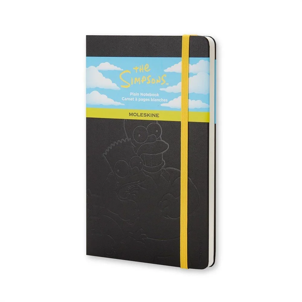 Černý zápisník Moleskine The Simpsons, velký v:691402 Černý zápisník Moleskine The Simpsons, velký v:691402