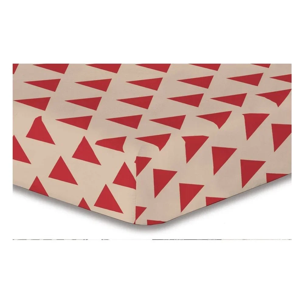 Prostěradlo z mikrovlákna DecoKing Hypnosis Triangles Cintia, 220 x 240 cm v:1104578