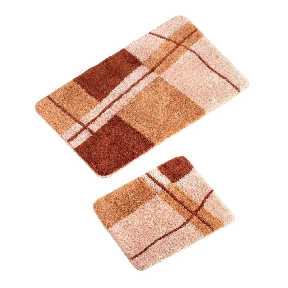 Sada 2 koupelnových předložek v lososové barvě Verge Bath Mat Kessmo v:1156336