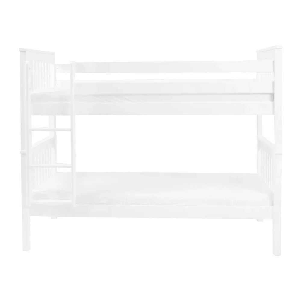 Bílá dětská palanda z masivního bukového dřeva Mobi furniture David, 200 x 90 cm v:992226