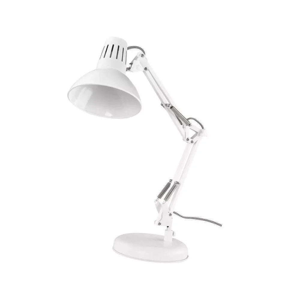 Bílá stolní lampa Dustin – EMOS v:1569610 Bílá stolní lampa Dustin – EMOS v:1569610