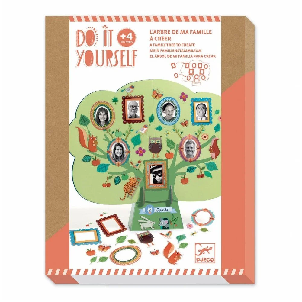 Dětský set Djeco DIY Rodinný strom v:1382275