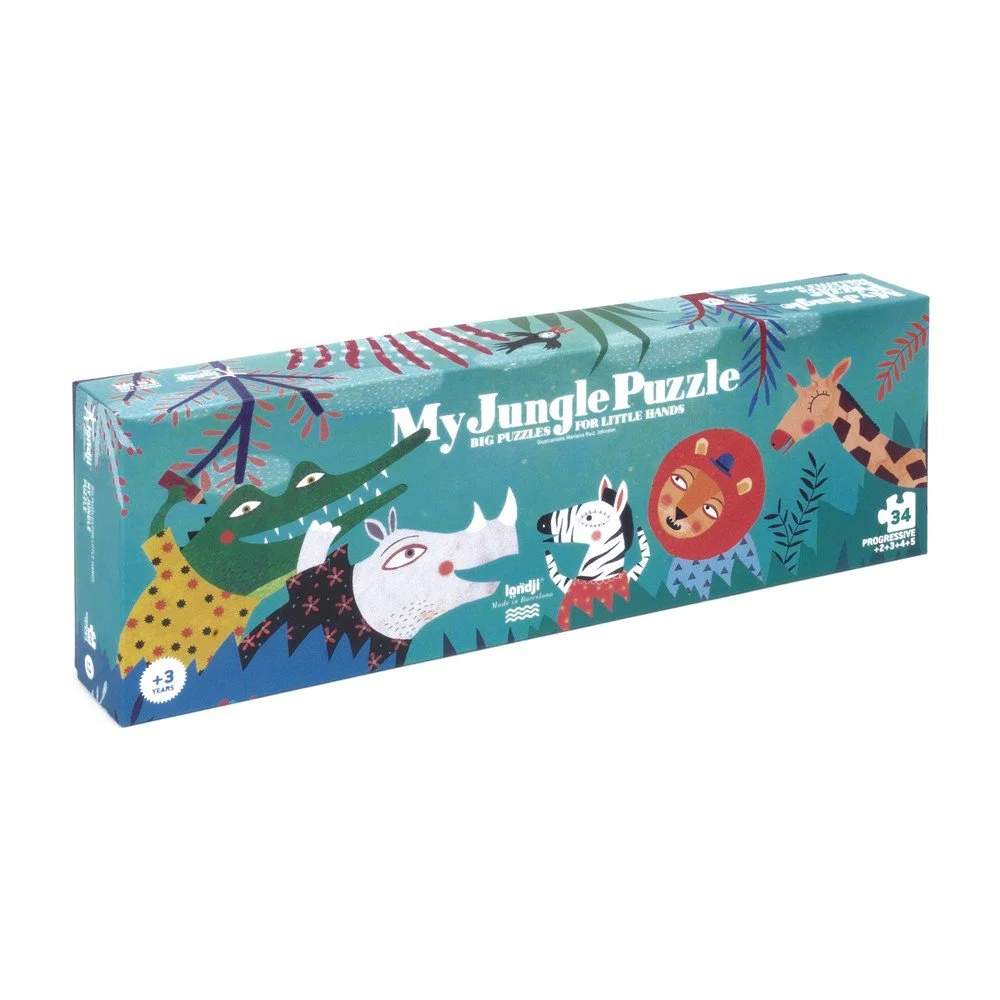 Velké puzzle Jungle Londji, 22 dílků v:1356547