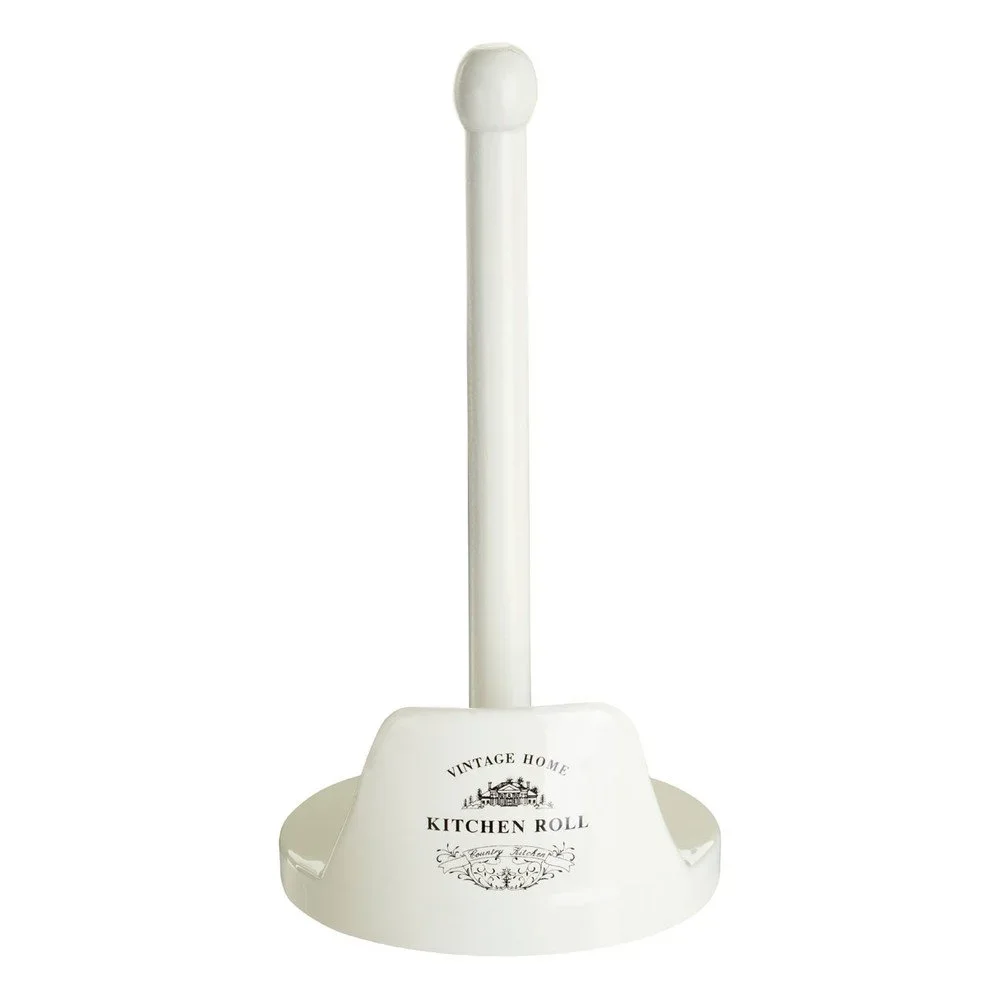 Krémový držák na papírové utěrky Premier Housewares v:720640