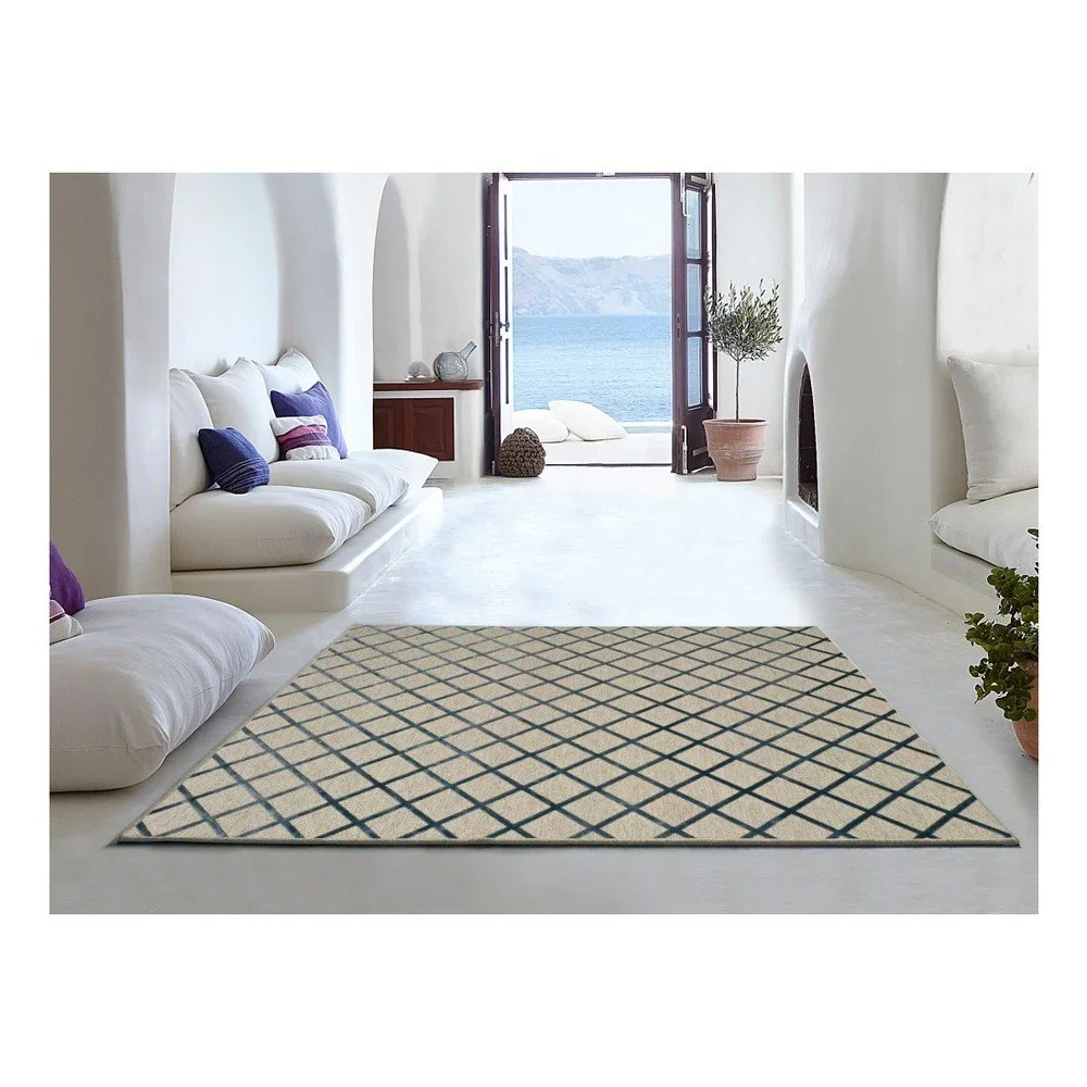 Koberec s podílem vlny Universal Isabella Azul, 67 x 105 cm v:1068402