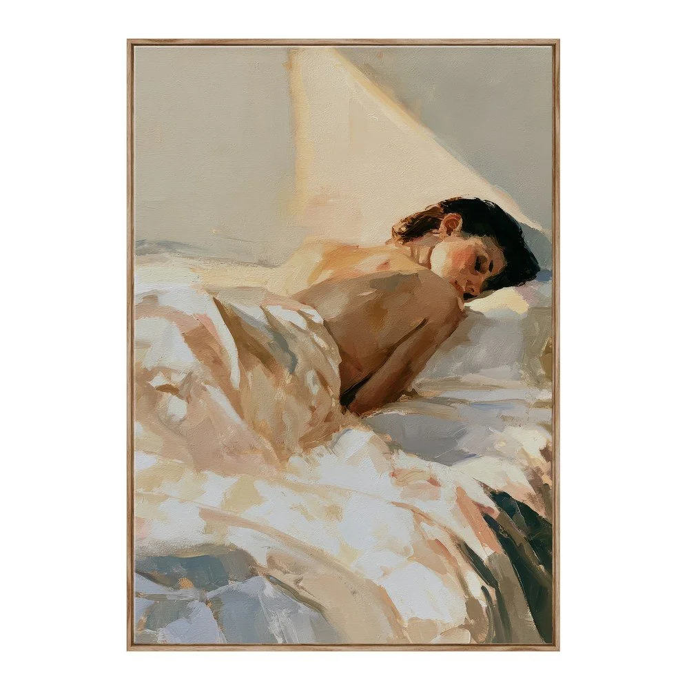 Tištěný obraz s rámem/na plátně 70x100 cm Dreamy Rays – Styler v:1937060