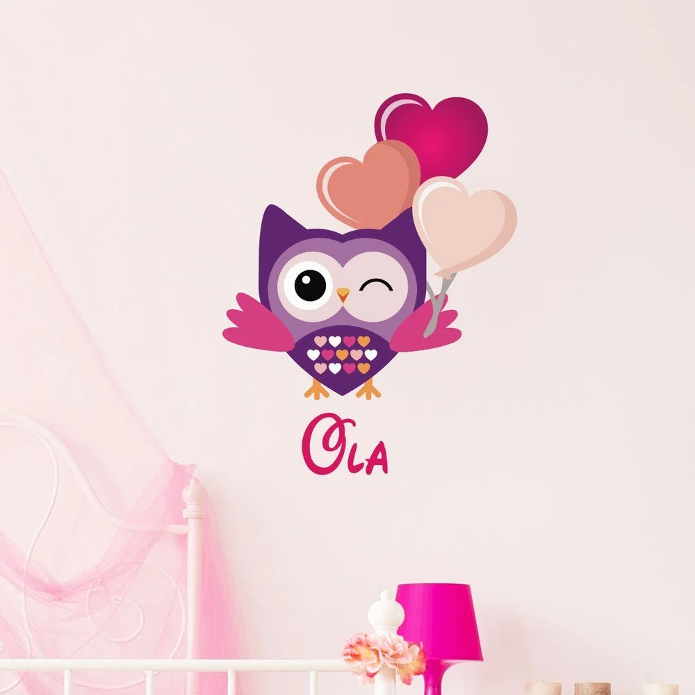 Nástěnná samolepka se jménem Ambiance Festive Owl v:1237884