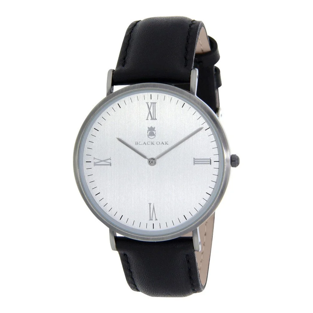 Černostříbrné dámské hodinky Black Oak Stylo v:864448