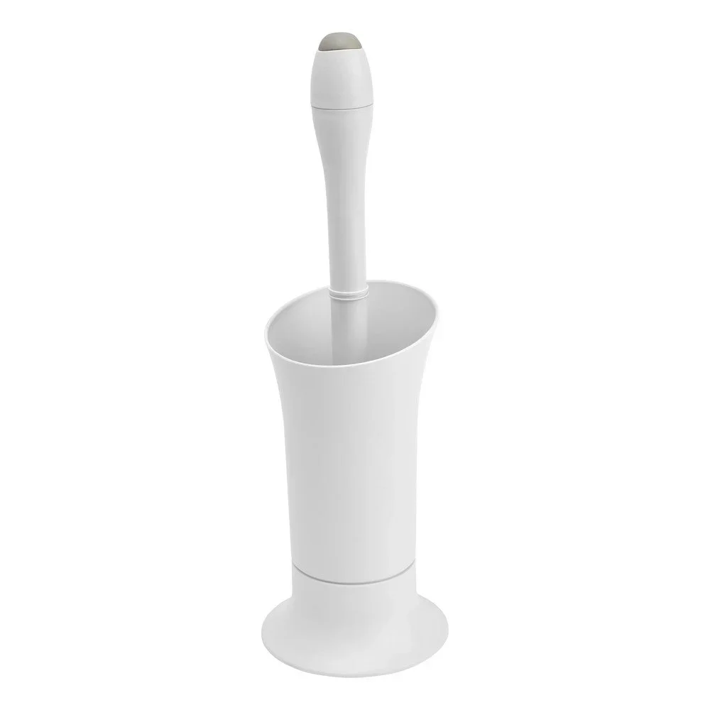 Bílý WC kartáč Addis Ultra Press Toilet Brush v:1330848