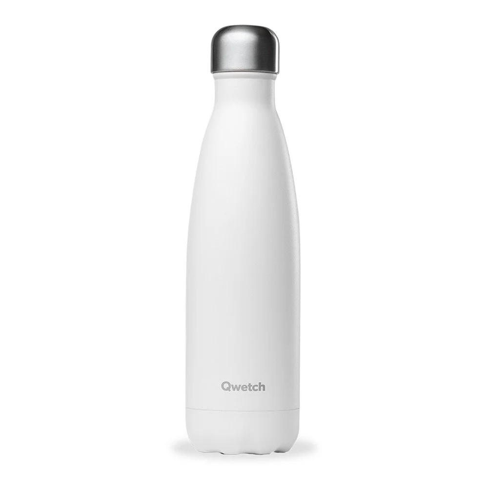 Bílá cestovní nerezová lahev 500 ml Matt v:1511918