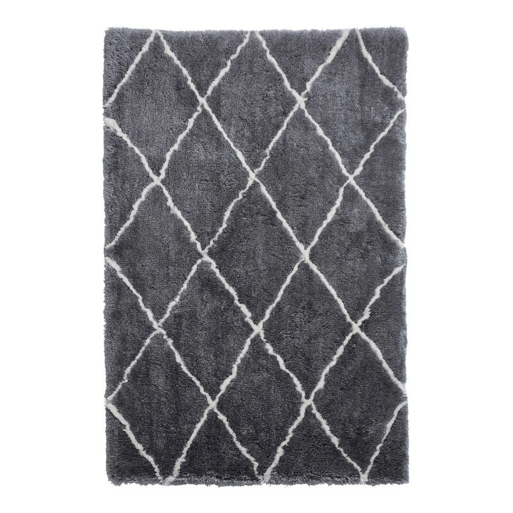 Šedý koberec Think Rugs Morocco, 120 x 170 cm v:1172578
