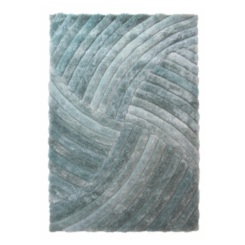 Zelený koberec Flair Rugs Furrow, 120 x 170 cm v:1250954