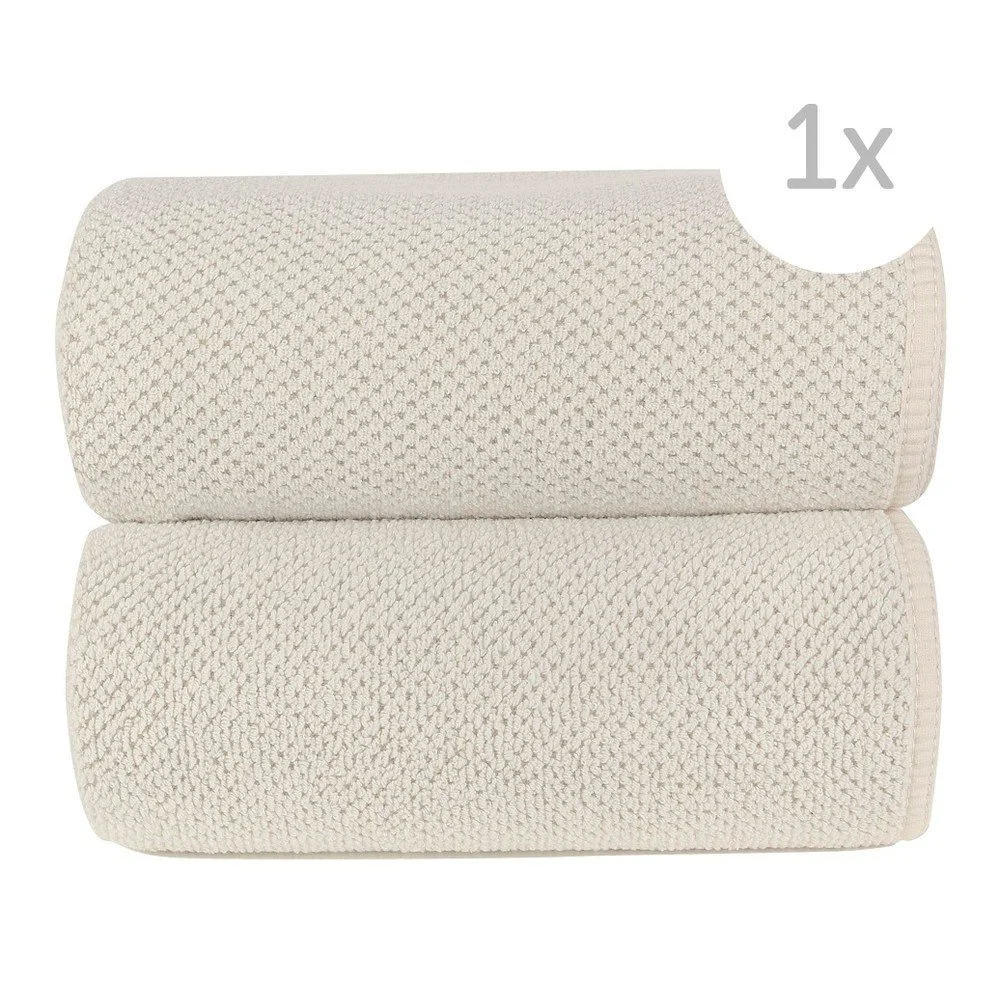 Krémový ručník Graccioza Linen, 30 x 30 cm v:803592