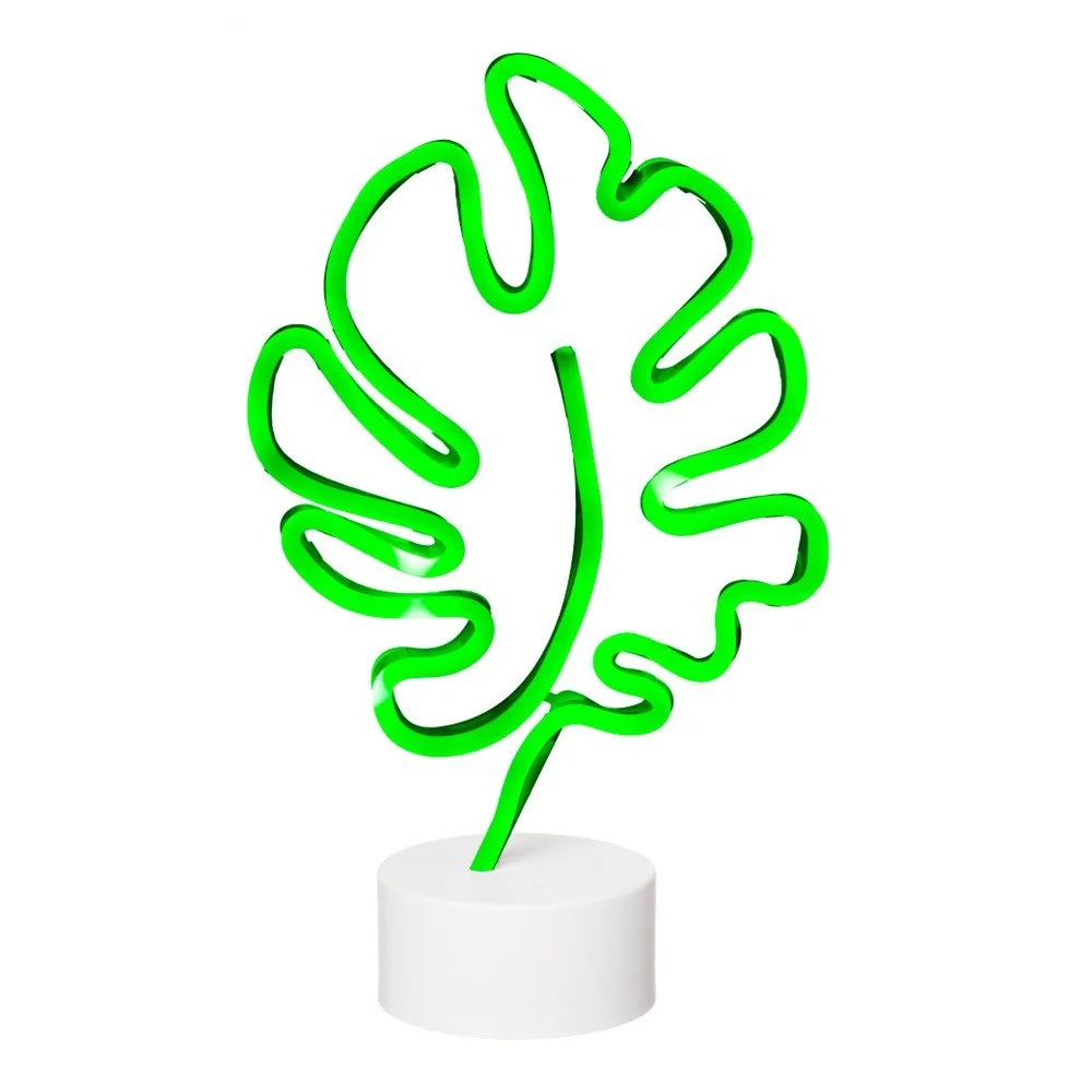 Stolní neonová lampa Le Studio Tropical Leaf Neon v:1170458