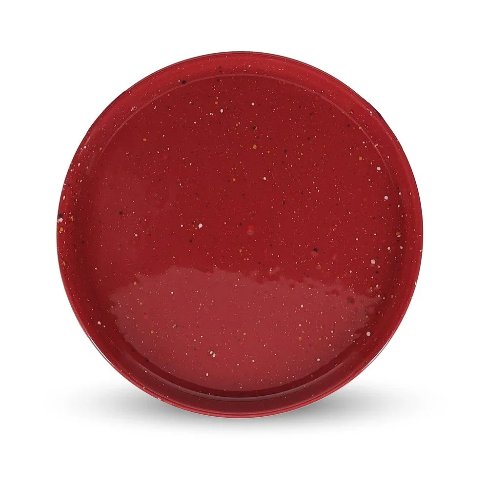 Vínový dezertní porcelánový talíř ø 20,5 cm Fika – ONA v:1934954
