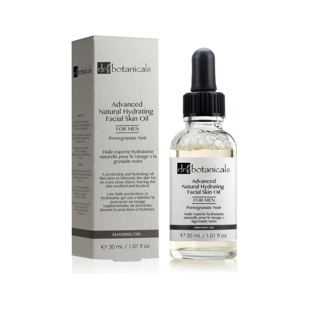 Pleťový olej pro muže Dr. Botanicals Pomegranate Noir Advanced Natural Skin, 30 ml v:872500