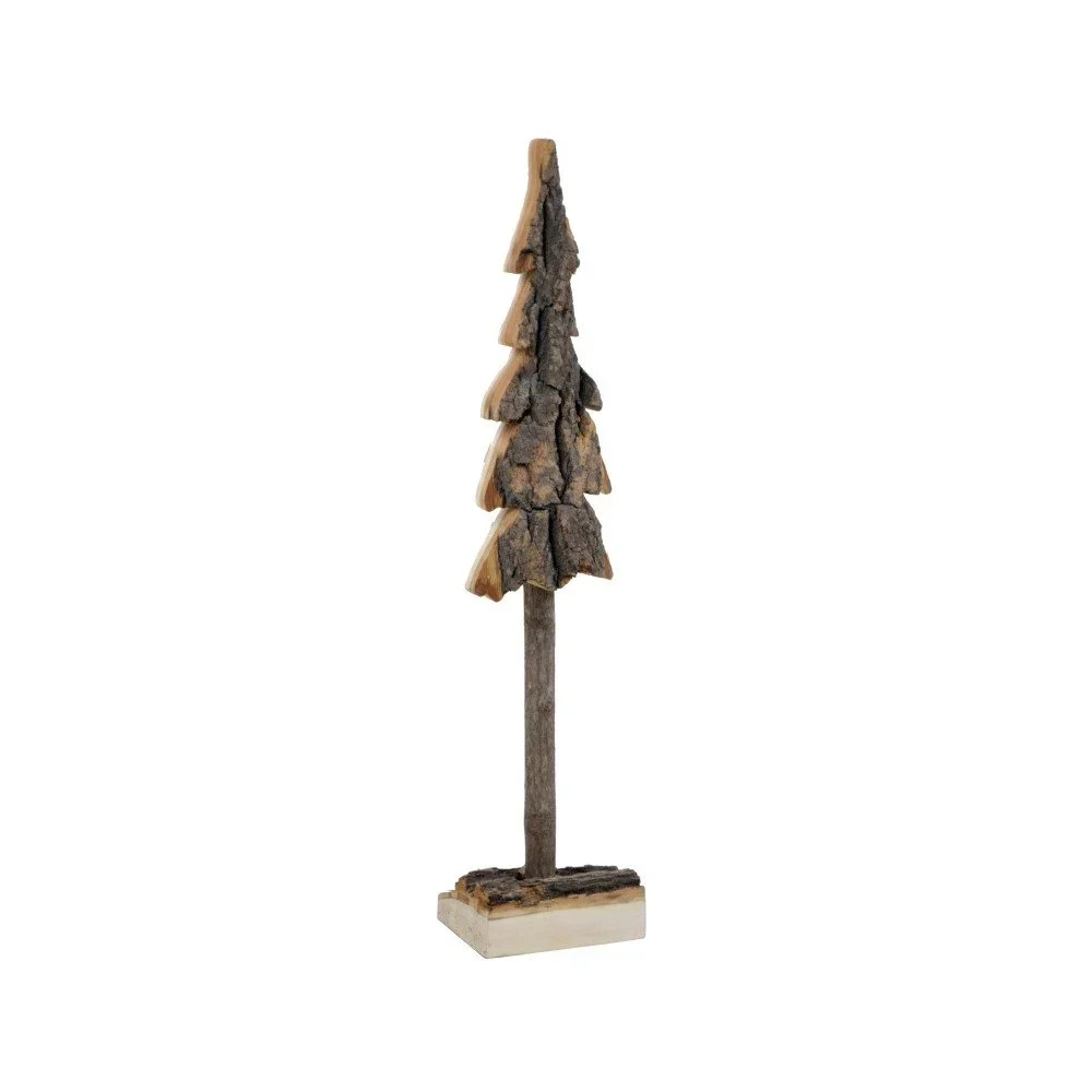 Dřevěná dekorace ve tvaru stromku Ego Dekor, výška 44 cm v:1315298
