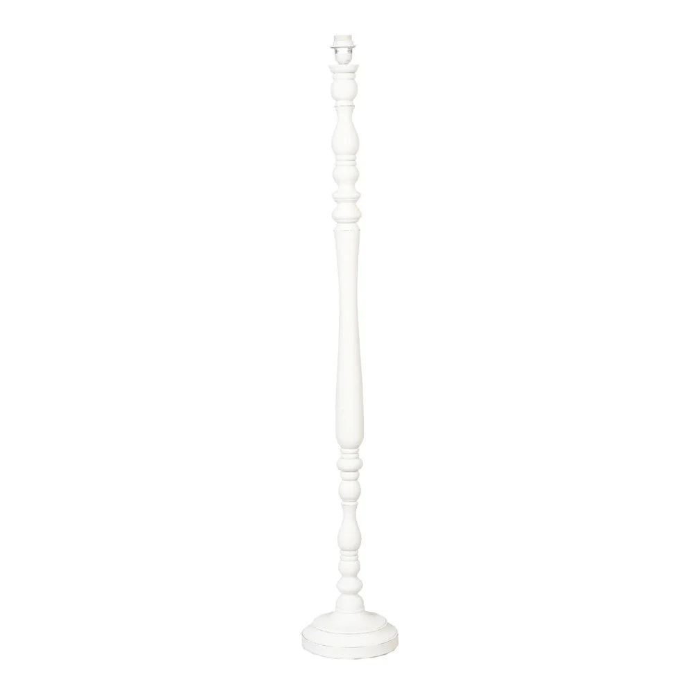 Bílá volně stojící lampa Clayre & Eef, výška 135 cm v:1088004 Bílá volně stojící lampa Clayre & Eef, výška 135 cm v:1088004