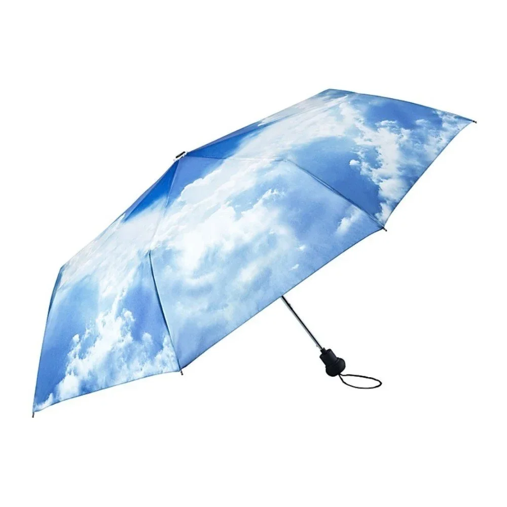 Modrý skládací deštník Von Lilienfeld Hamburg Sky v:1127656