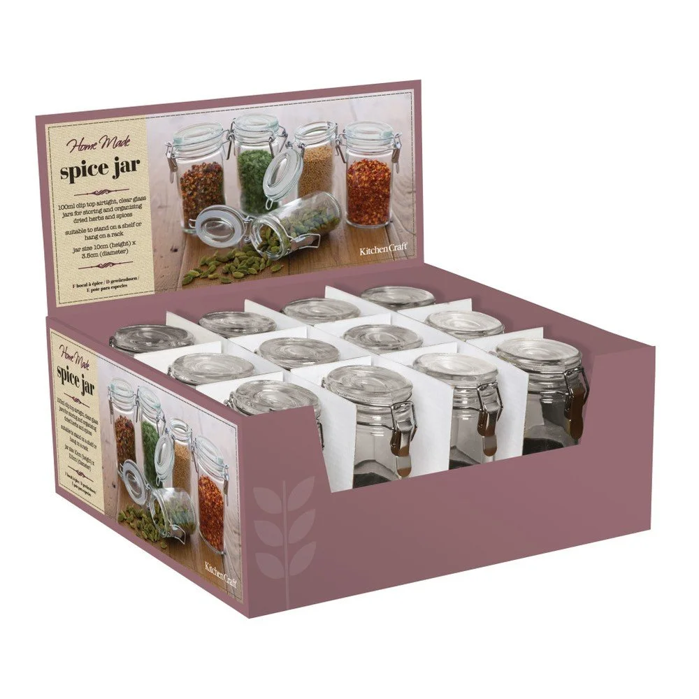Sada 12 kořenek Kitchen Craft Spices, 110 ml v:830088