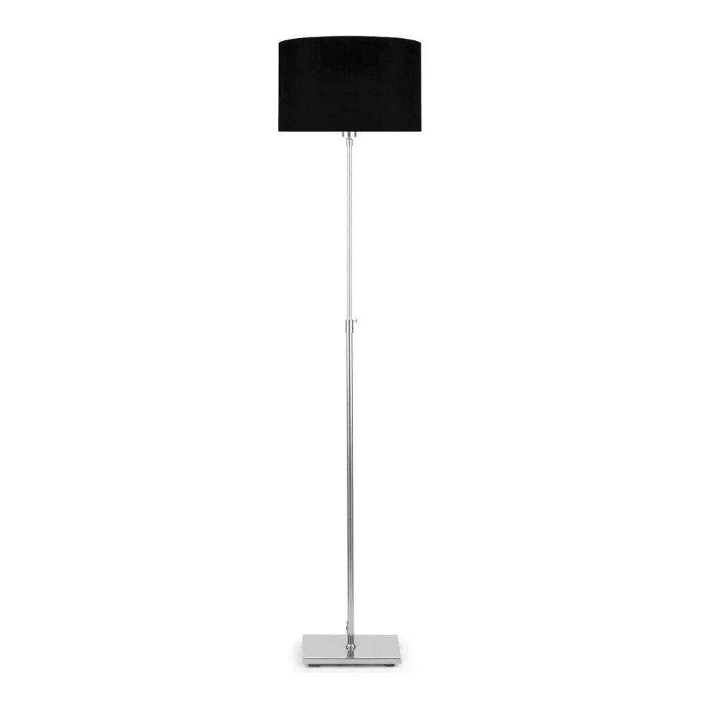 Šedá volně stojící lampa s černým stínidlem Citylights Bonn v:1237958