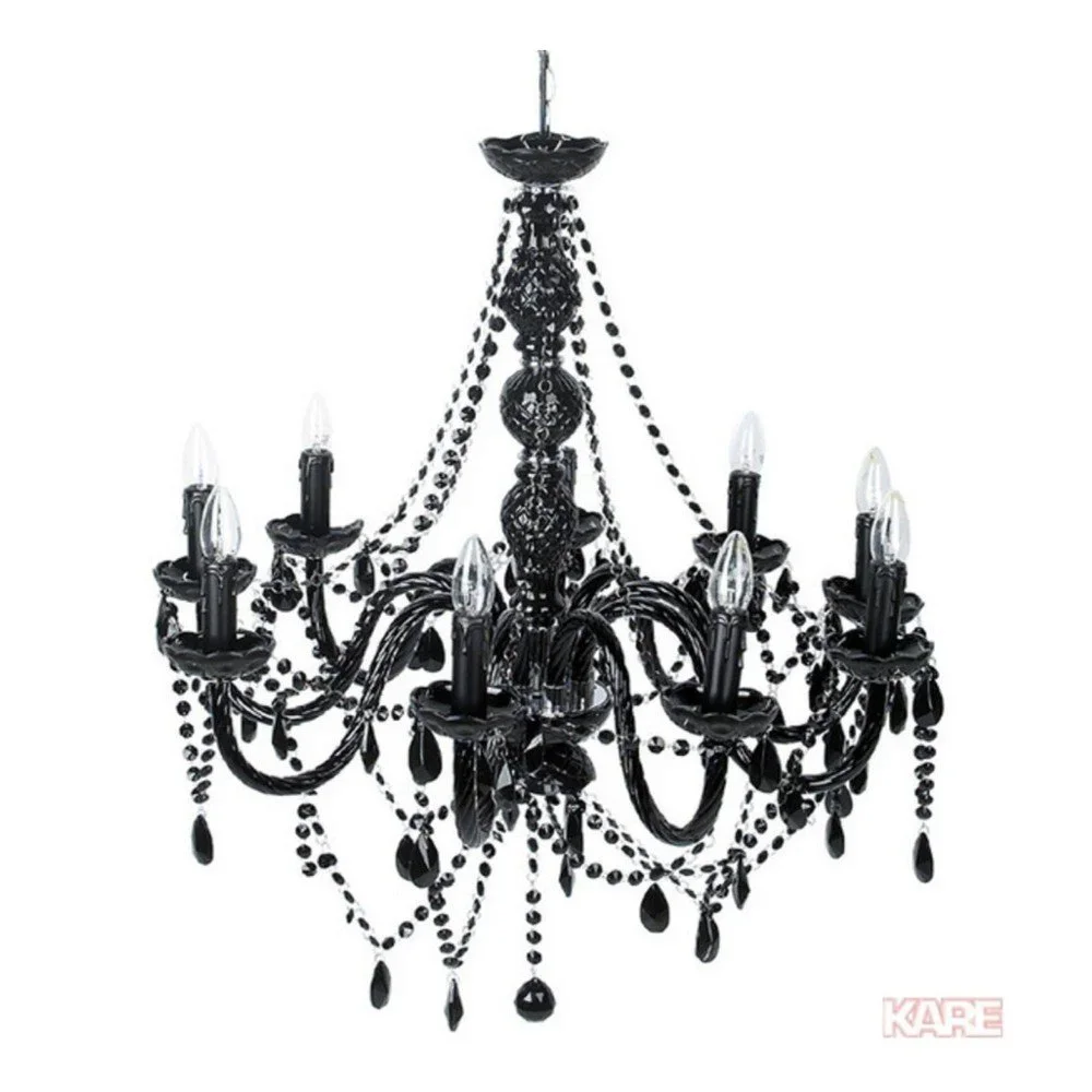 Černé stropní svítidlo Kare Design Gioiello v:982364