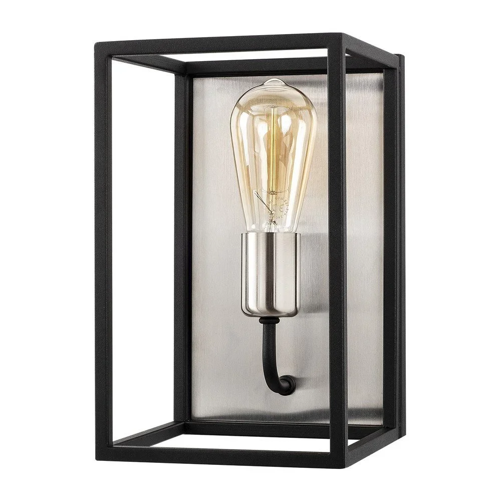 Černé nástěnné svítidlo Opviq lights Kafes, výška 28 cm v:1333126