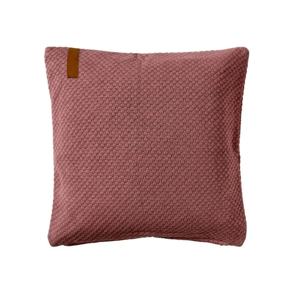 Vínově červený polštář Södahl Sailor Knit, 50 x 50 cm v:921046