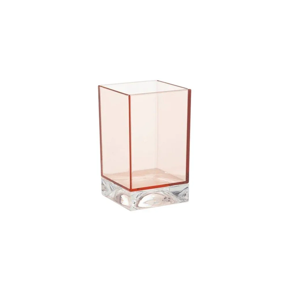 Světle růžový kelímek na zubní kartáčky Kartell Boxon v:1026432