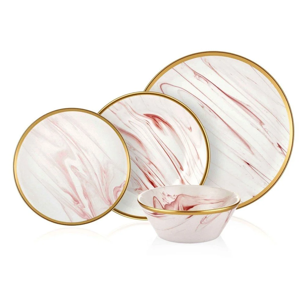 24dílný set porcelánového nádobí Mia Lucid Rose v:1343529