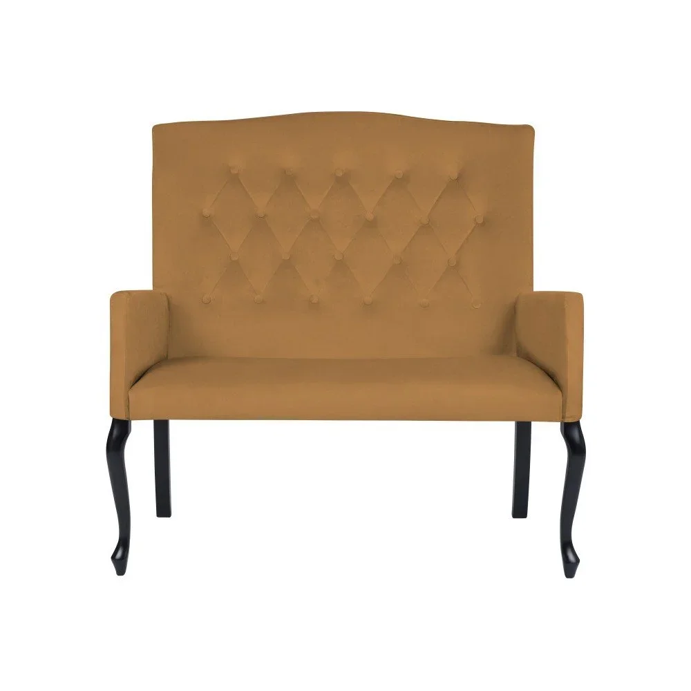 Žlutá dvoumístná pohovka Micadoni Home Giuseppe v:990770