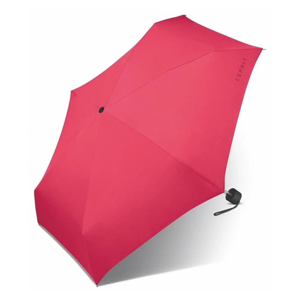 Červený skládací deštník Ambiance Esprit, ⌀ 91 cm v:1306796