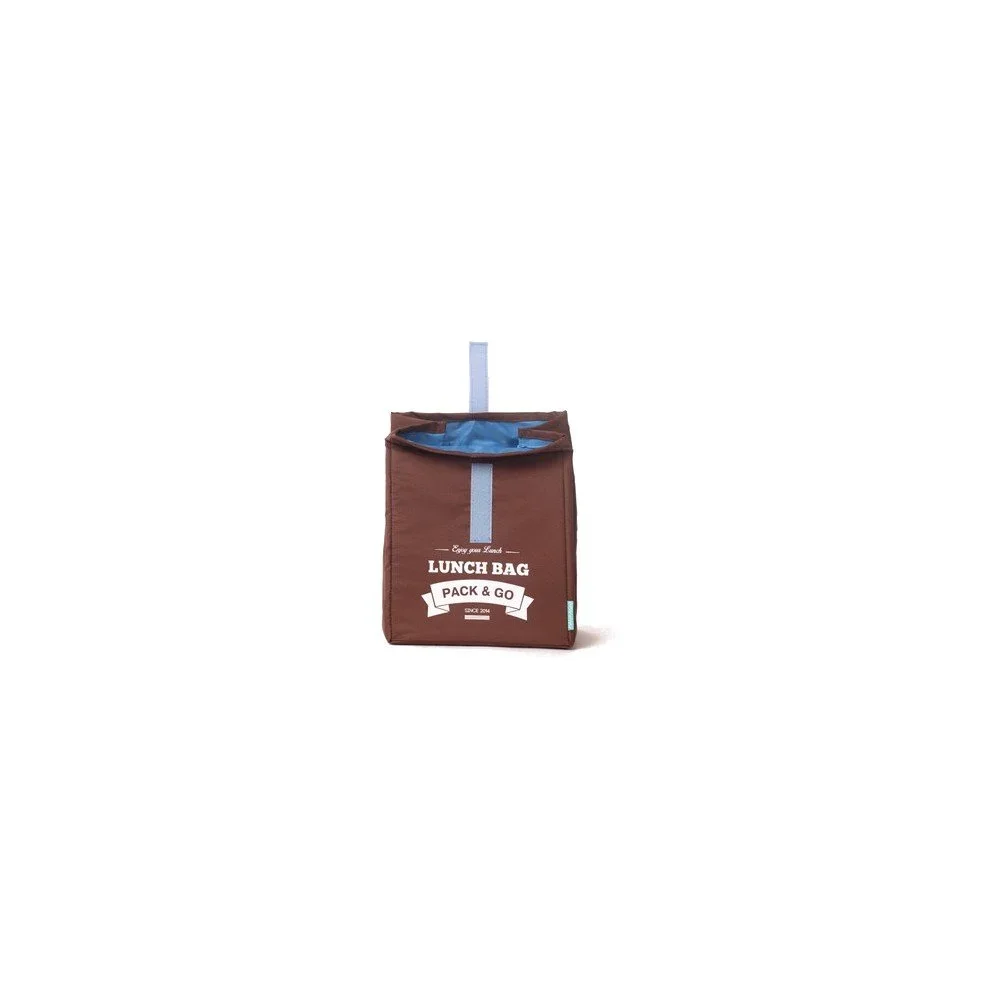 Taška na svačinu Pack & Go Lunch Large Brown v:698348