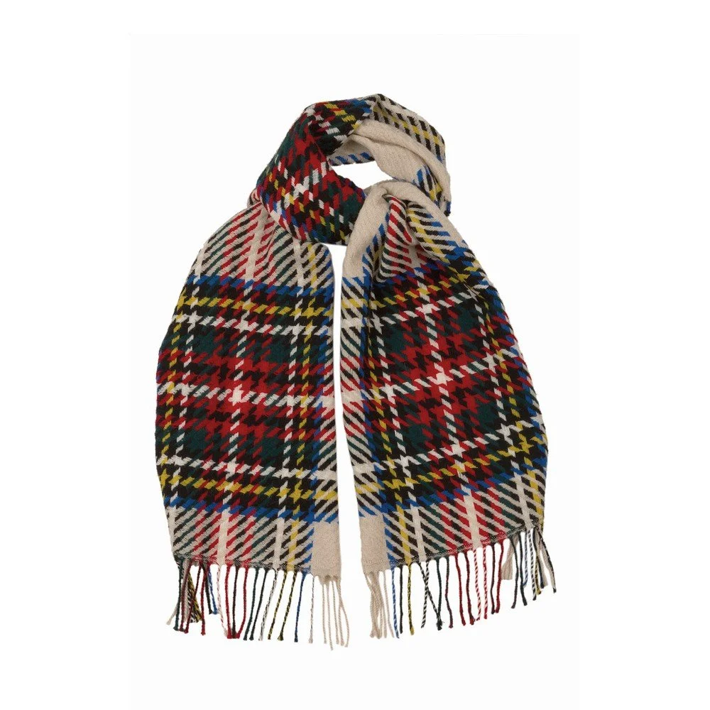Šála z jehněčí vlny Hogarth Chunky Twill Royal, 190 x 35 cm v:965078