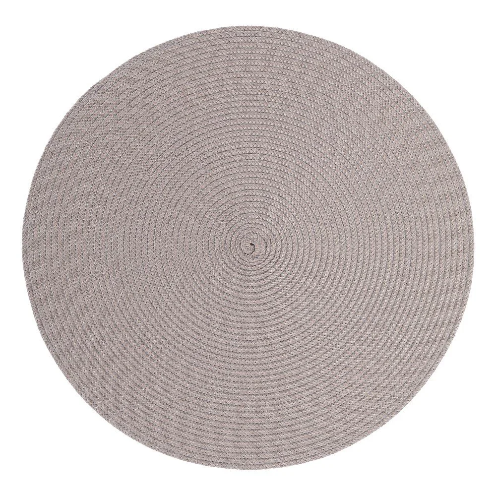 Šedé kulaté prostírání Zic Zac Round Chambray, ø 38 cm v:1280932