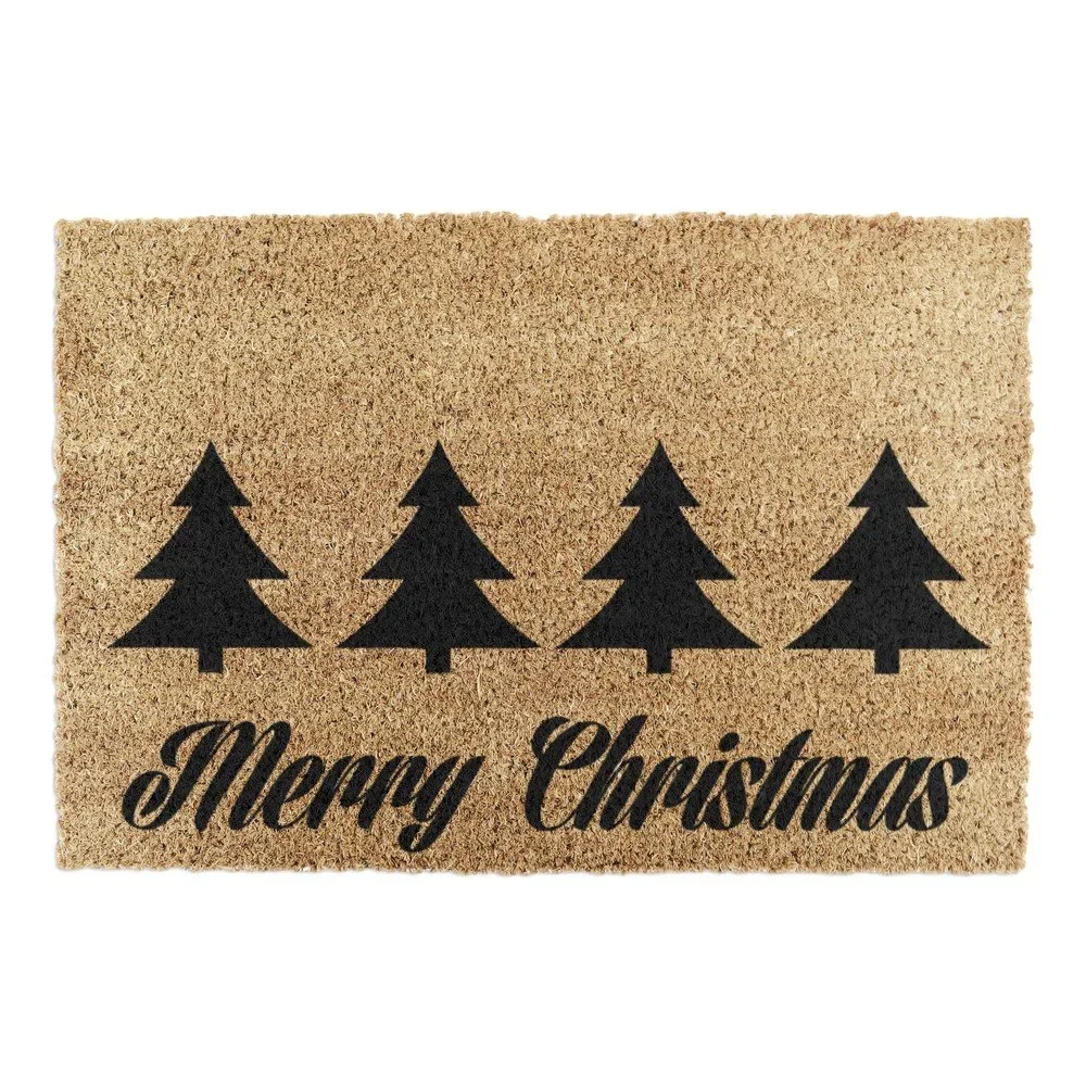 Rohožka s vánočním motivem z kokosového vlákna 40x60 cm Merry Trees – Artsy Doormats v:1329684