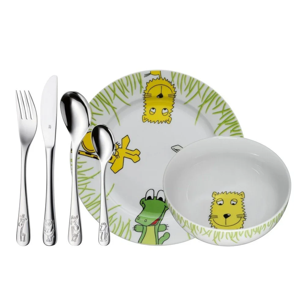 6dílný dětský jídelní set WMF Cromargan® Safari v:1256820