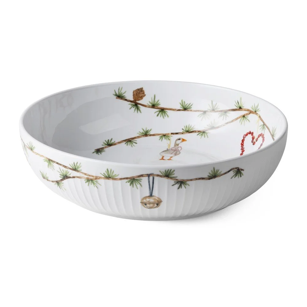 Bílá porcelánová servírovací miska ø 30 cm Hammershøi – Kähler Design v:1690368
