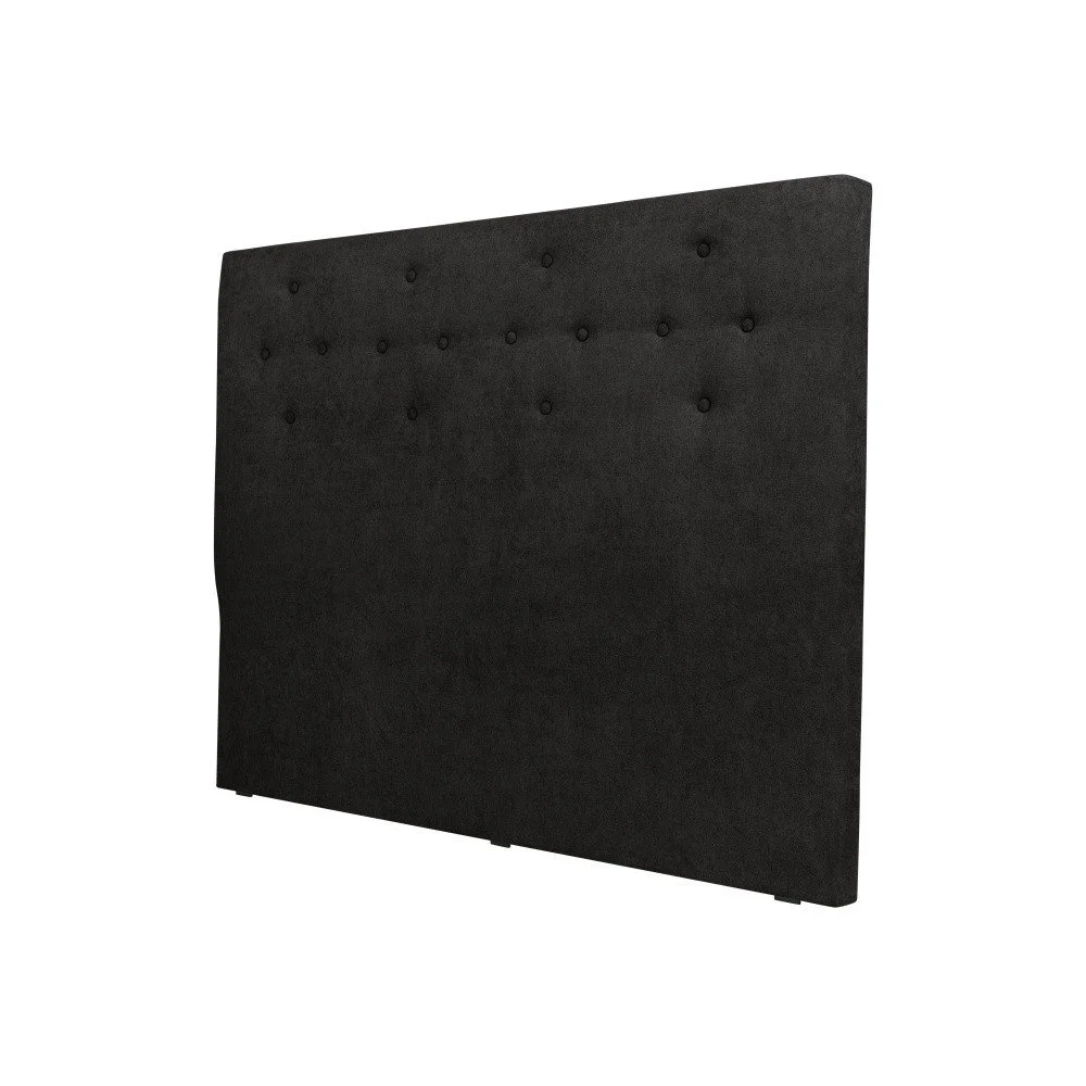 Černé čelo postele Cosmopolitan design Barcelona, šířka 162 cm v:962756