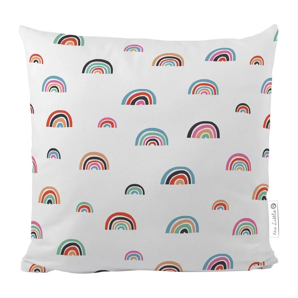 Bavlněný dětský polštář Butter Kings Cute Rainbows, 45 x 45 cm v:1382575 Bavlněný dětský polštář Butter Kings Cute Rainbows, 45 x 45 cm v:1382575